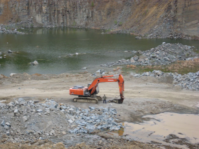 Аргаяшский порфиритовый карьер